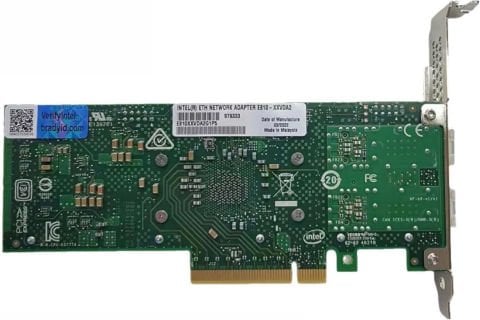 INTEL E810-XXVDA2 25 Gigabit Dual-port Pcie 4.0 X8 Ethernet Kartı