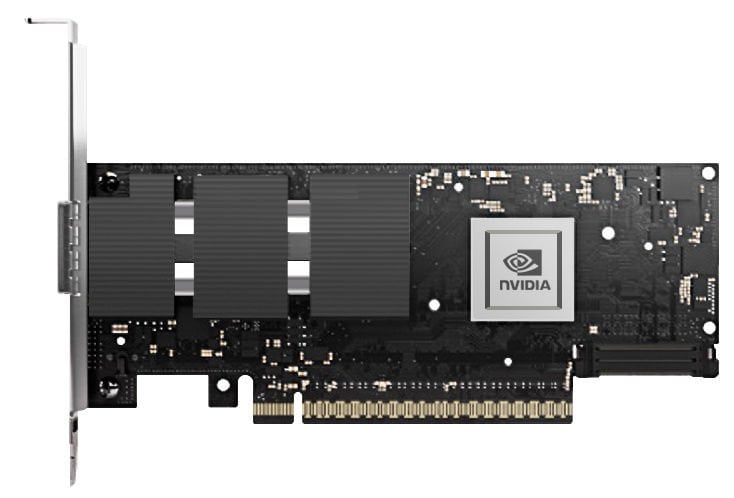 NVIDIA Mellanox MCX75510AAS-NEAT ConnectX-7 InfiniBand 400GbE/NDR Tek-Port