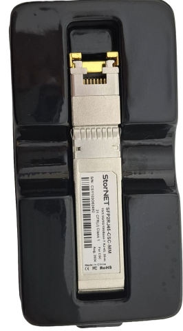 10G/5G/2.5G/1G RJ45 Cat6A 30 Metre RJ45 to SFP Adaptör