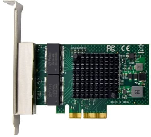 Broadcom BCM5719 4 Port Gigabit Ethernet Kartı | Dell & HPE Uyumlu