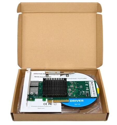 Intel X710-T2L Dual / 2 Port 10GbE PCI-E X8 Ethernet Kart - StorNET