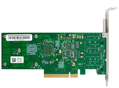 intel XL710-T4 ChipSet PCIe 3 x8 Ethernet Kartı 4-port RJ45 | StorNET