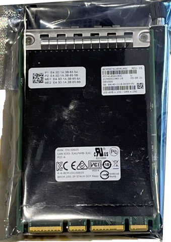 Broadcom Ethernet Kartı OCP 3.0 Dual-Port 25G/10G