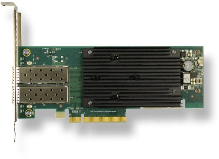 AMD Solarflare X2522 - 10/25GbE Low Latency Ethernet Kartı