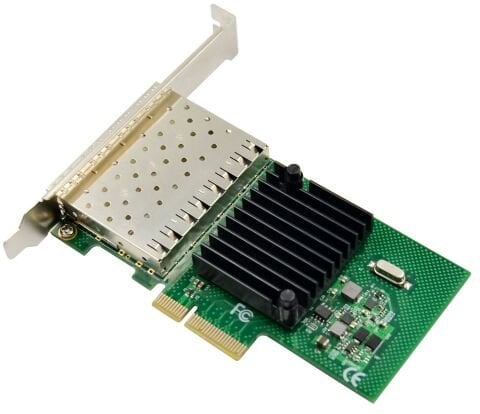 intel 4-Port Fiber Optic Ethernet Kartı i350-F4 PCIE X4 1G | StorNET