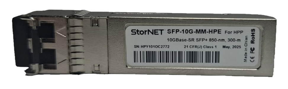 10G MM 850nm HPE uyumlu SFP+ Transceiver | StorNET