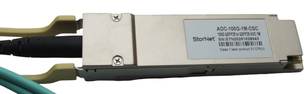 100G AOC Kablo 3-metre Cisco Kod – StorNET AOC-100G-3M-CSC