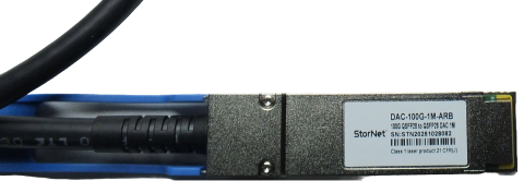 Aruba 8000 Serisi Uyumlu 100G QSFP28 DAC Kablo - 1 Metre | Kesintisiz Yüksek Hız