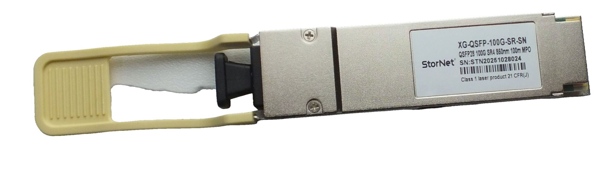 Ruijie uyumlu 100G QSFP28 SR4 Transceiver | 100m MPO | StorNET Marka