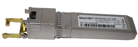 10G RJ45 Cat6A 30 Metre RJ45 to SFP Adaptör