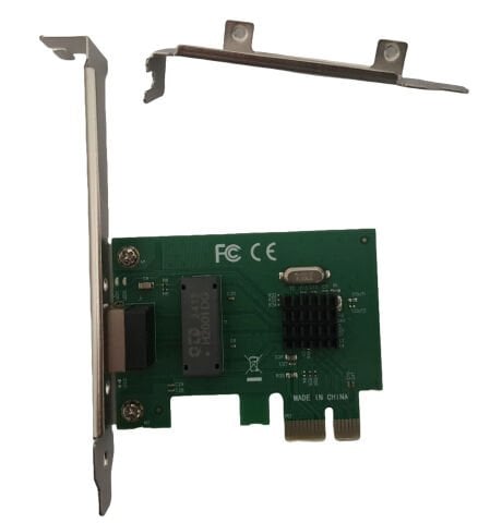 Stornet Realtek RTL8111H PCIe x1 Tek Port Gigabit Ethernet Kartı - 10/100/1000 Mbps