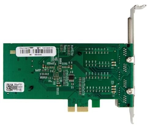 Intel i350-T4 Chip PCIe X1 Quad Port 1GbE Ethernet Kartı