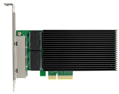 StorNET intel i226-T4 PCIe 3.1 x4 Quad Port 2.5G Ethernet Kartı