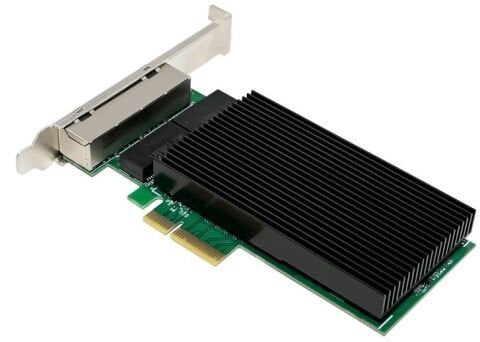 Intel I226-T4 Quad Port 2.5G Ethernet Kartı | PCIe x4 NIC StorNET