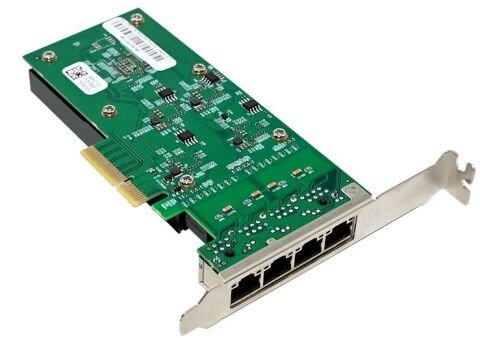 Intel I226-T4 Quad Port 2.5G Ethernet Kartı | PCIe x4 NIC StorNET
